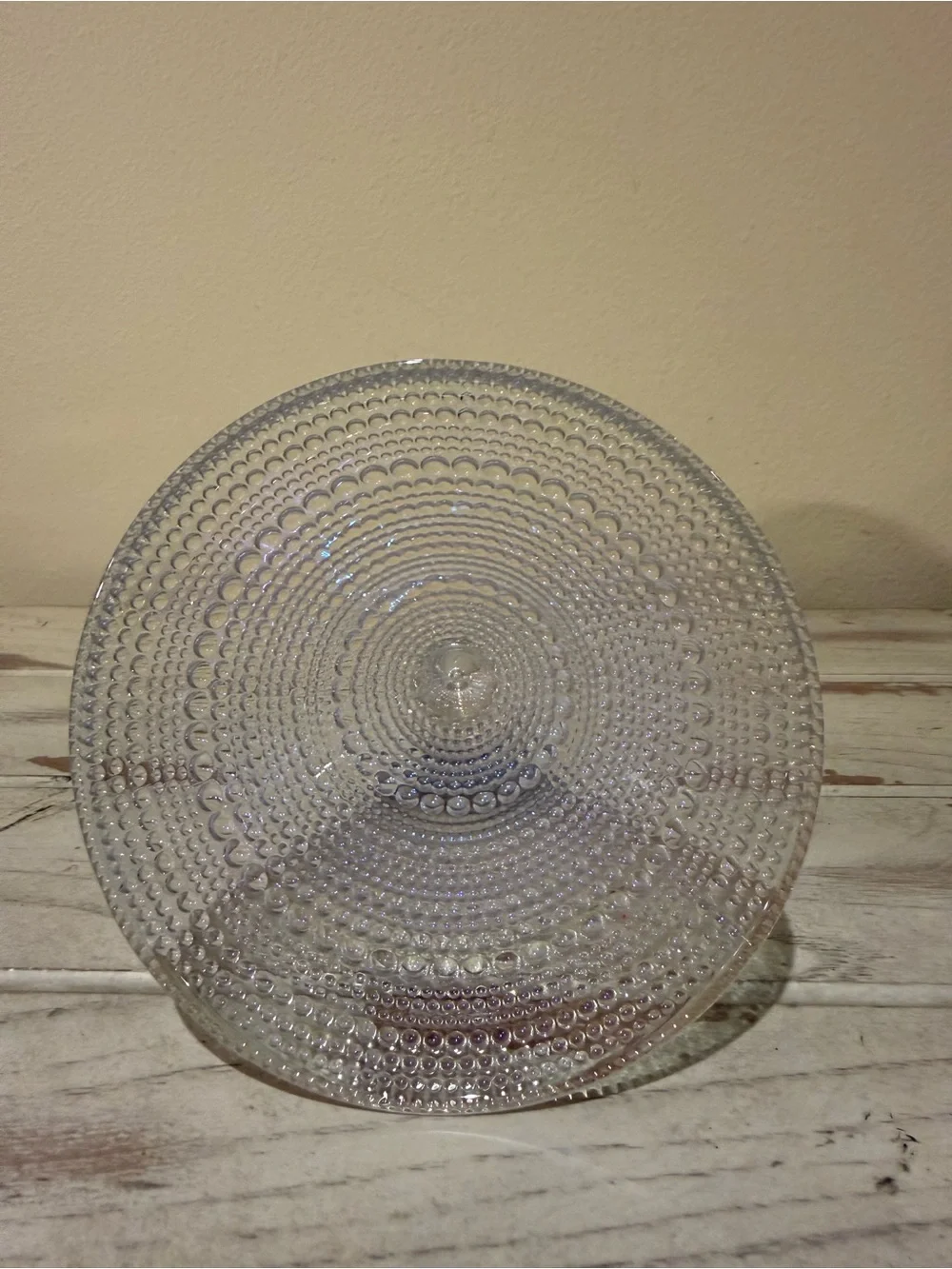 Fortessa Jupiter Iridescent Hobnail Glass Martini Cocktail Glass 11.5oz